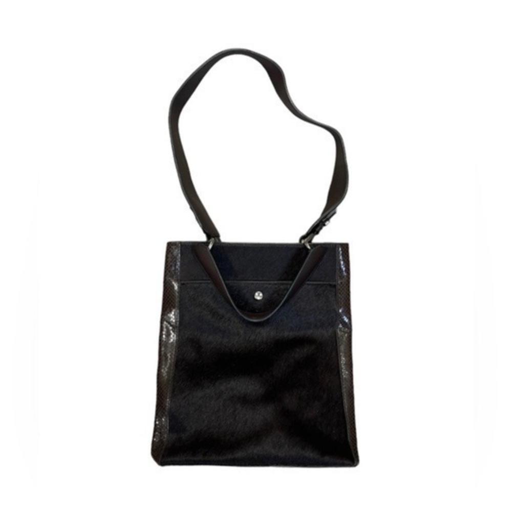 Elizabeth and James Black Shoulder Bag